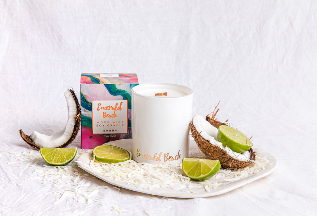 Coconut & Lime Soy Candle